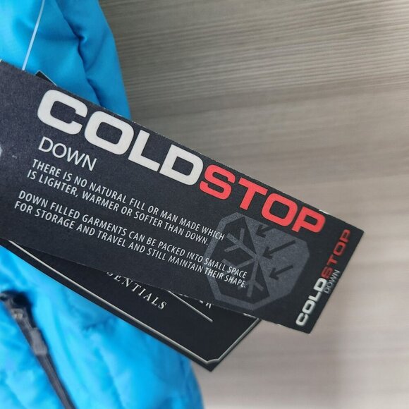 Tommy Hilfiger Mens Tropical Blue Polyester Duck Down Puffer Vest L/G - Picture 7 of 16